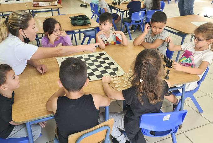 חדש בגני הילדים בעפולה: שיעור בשח-מט