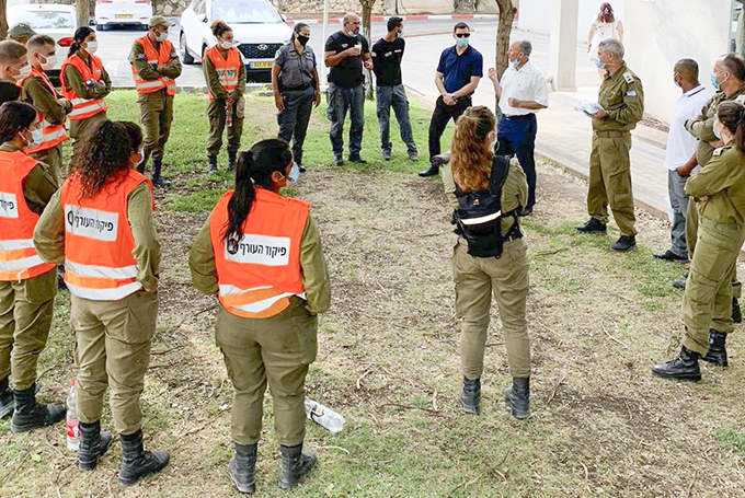 עיריית עפולה חילקה אלפי מסיכות לתושבי העיר 